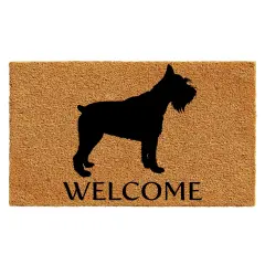 Miniature Schnauzer Doormat