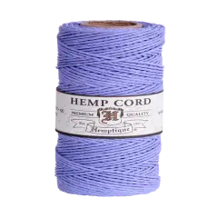 Hemptique 1mm #20 Hemp Cord Spools Jewelry Making Macrame Crochet Crafting Gift Wrapping French blue