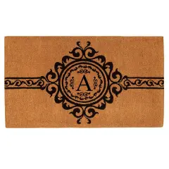 Garbo Monogram Doormat, Extra Thick