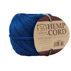 Hemptique #20 1mm Hemp Cord Balls Jewelry Making Macrame Crochet Crafting Gift Wrapping Outdoor Gardening Turquoise