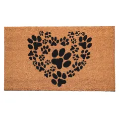 Heart Paws Doormat