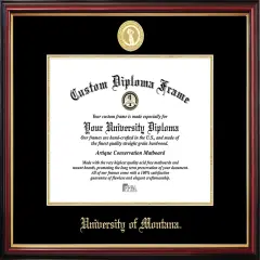 University of Montana Petite Diploma Frame
