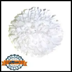 6.5" Mum Flower 22 Layers - White MFO