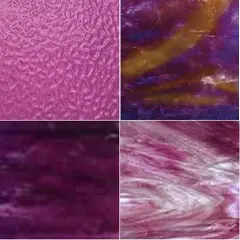 4 Sheet Purple Variety - Stained Glass Sheet Pack Options