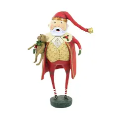 Lori Mitchell Christmas Collection: Christmas Cheer Santa Figurine