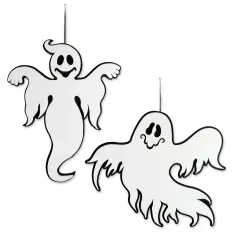 DII Hanging Foam Ghosts (Set of 2)