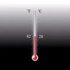 Temperature Activated Color Changing Thermochromic Paint Heat & Cold Reactive Black colorless 82&deg;f