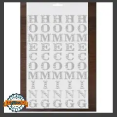 1" Homecoming Rhinestone Sticker Sheet &ndash; Mum Factory Outlet&trade; Silver