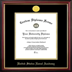 US Naval Academy Petite Diploma Frame