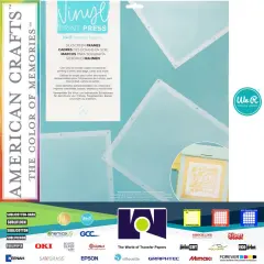 We R Memory Keepers Vinyl Print Press Silkscreen Frames 4/Pkg 60000730
