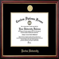 Purdue University Petite Diploma Frame