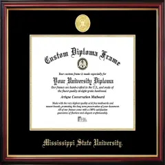 Mississippi State University Petite Diploma Frame