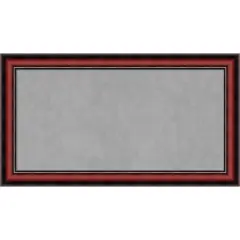 Magnetic Boards, Home Office Boards (27x15 in.) Rubino Cherry Scoop Framed Organization Boards