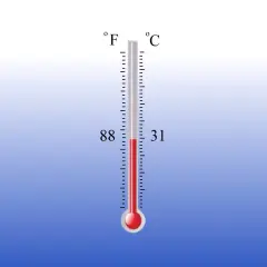 Temperature Activated Body Heat Reactive Color Changing Thermochromic Fabric Paint Blue colorless 88⁰f