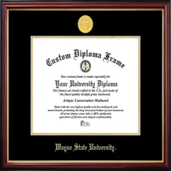 Wayne State University Petite Diploma Frame