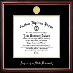 Appalachian State University Petite Diploma Frame