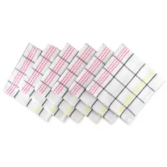 DII Color Pop Plaid Napkin (Set of 6)