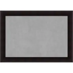 Magnetic Boards, Home Office Boards (42x30 in.) Portico Espresso Framed Organization Boards