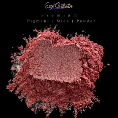 Premium Pigment Powder 50g | Authentic Unique & Bright Pearlescent Metallic and Neon Colors | Especially Formulated for Artwork, Resin, Slime, Plasticine and more by Ezgi Sertcetin Kyoshi pink
