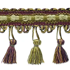 5 yards of 3" Conso Tassel Fringe Trim - CN071007KV22 Multi Colors