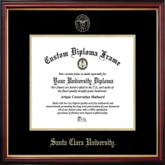 Santa Clara University Petite Diploma Frame