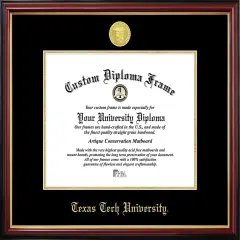 Texas Tech University Red Petite Diploma Frame