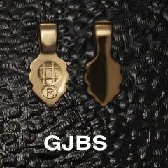 Gold Leaf Pendant Bails - Small