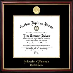 University of Wisconsin-Stevens Point Petite Diploma Frame