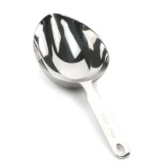 RSVP International Oval Measuring Scoop - 1 Cup
