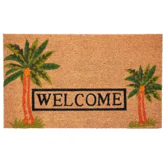 Palm Welcome Doormat