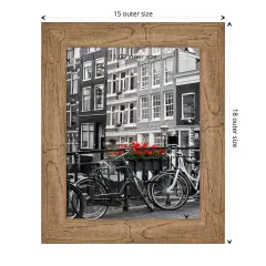 Owl Brown Narrow Wood Picture Frame