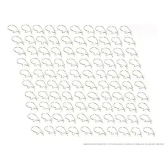 100 Sterling Silver French Ear Wires Earrings 25 Gauge