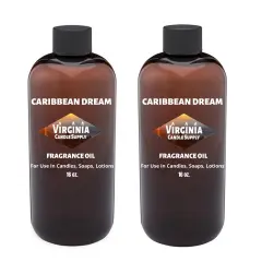 Caribbean Dream Fragrance Oil (Our Version of the Brand Name) (32 oz Bottle) for Candle Making, Soap Making, Tart Making, Room Sprays, Lotions, Car Fresheners, Slime, Bath Bombs, Warmers&hellip;