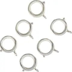 6 Sterling Silver Spring Ring Clasp Watch Jewelry 16mm