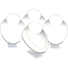 4 Display Necklace Bust Adjust 3X Chain Unit