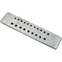 20 Round Hole Drawplate Jewelers Wire Draw Plate Tool