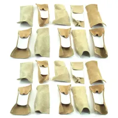 20 Leather Finger Guards Jewelry Polishing Repair Tools