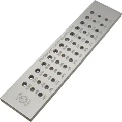 DRAWPLATE 39 Hole TUNGSTEN CARBIDE steel FindingKing