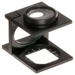 Donegan V388-1/2 Thread Counter Linen Tester Magnifier, 8X Magnification, 1/2" D