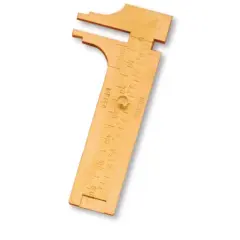 Brass Pocket Sliding Guage, Capacity 60mm, Item No. 35.152
