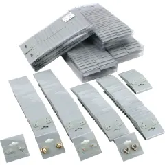 Hanging Earring Cards Gray 1 1/2" 500Pcs