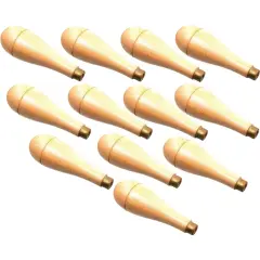 12 Wooden Handle File Graver Tool Grip Filing Ring Part