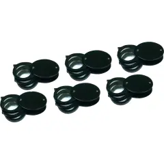 Loupe 5X 10X 20X Folding Magnifier Magnifying Tools