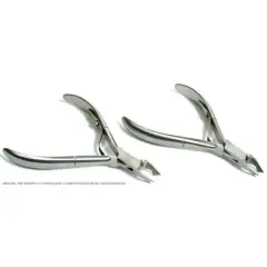 2 Nipper Pliers Cuticle Memory Wire Cutting Nail Tool