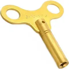 Brass Clock Winding Key Mainspring Winder Sz 5 3.5mm