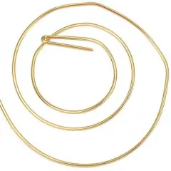 5 ft 14K Gold Filled Round Wire Half Hard 24 Gauge New