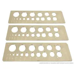 3 Gemstone Diamond Sizing Gauge Gemologist Bead Tool