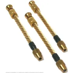 3 Brass Hand Drills Watch Makers Jewelers Spiral Tool