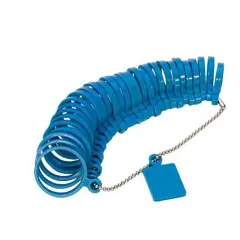 Plastic Finger Gauge Ring Sizer Size 1-15