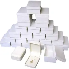 24 Diamond Pendant & Chain Gift Display Boxes